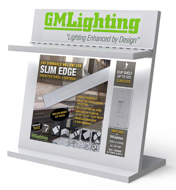 SlimEdge 24V Dimmable 90+CRI LED Lightbar Counter Display