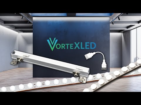VorteXLED Wall Washing and Wall Grazing LED Linear Lighting